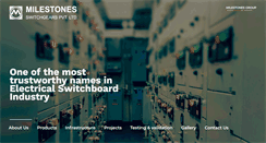 Desktop Screenshot of milestonesindia.com